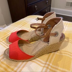 Lucky brand heel wedges